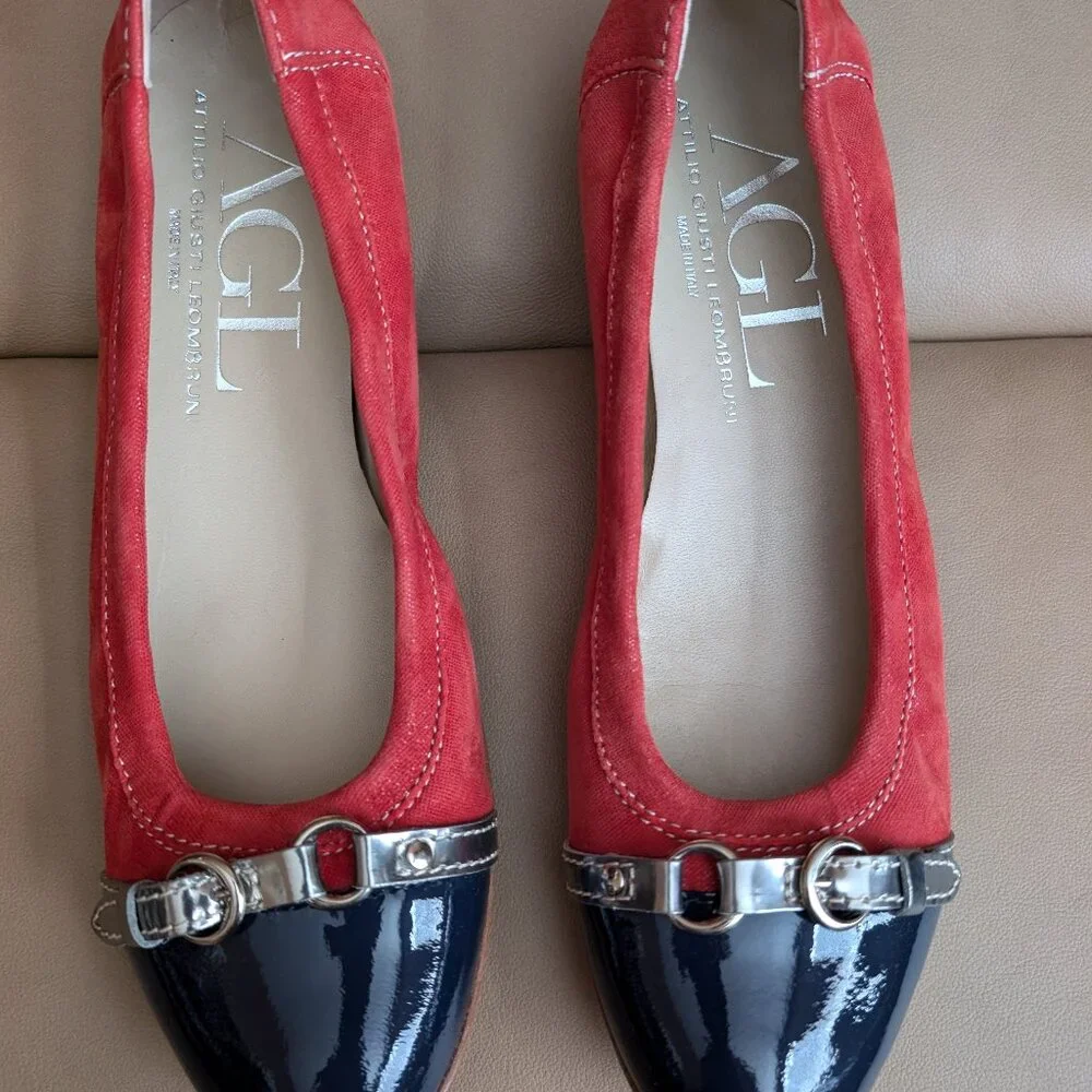 Attilio Giusti Leombruni Brigita Ballet Flat - Picture 1 of 5